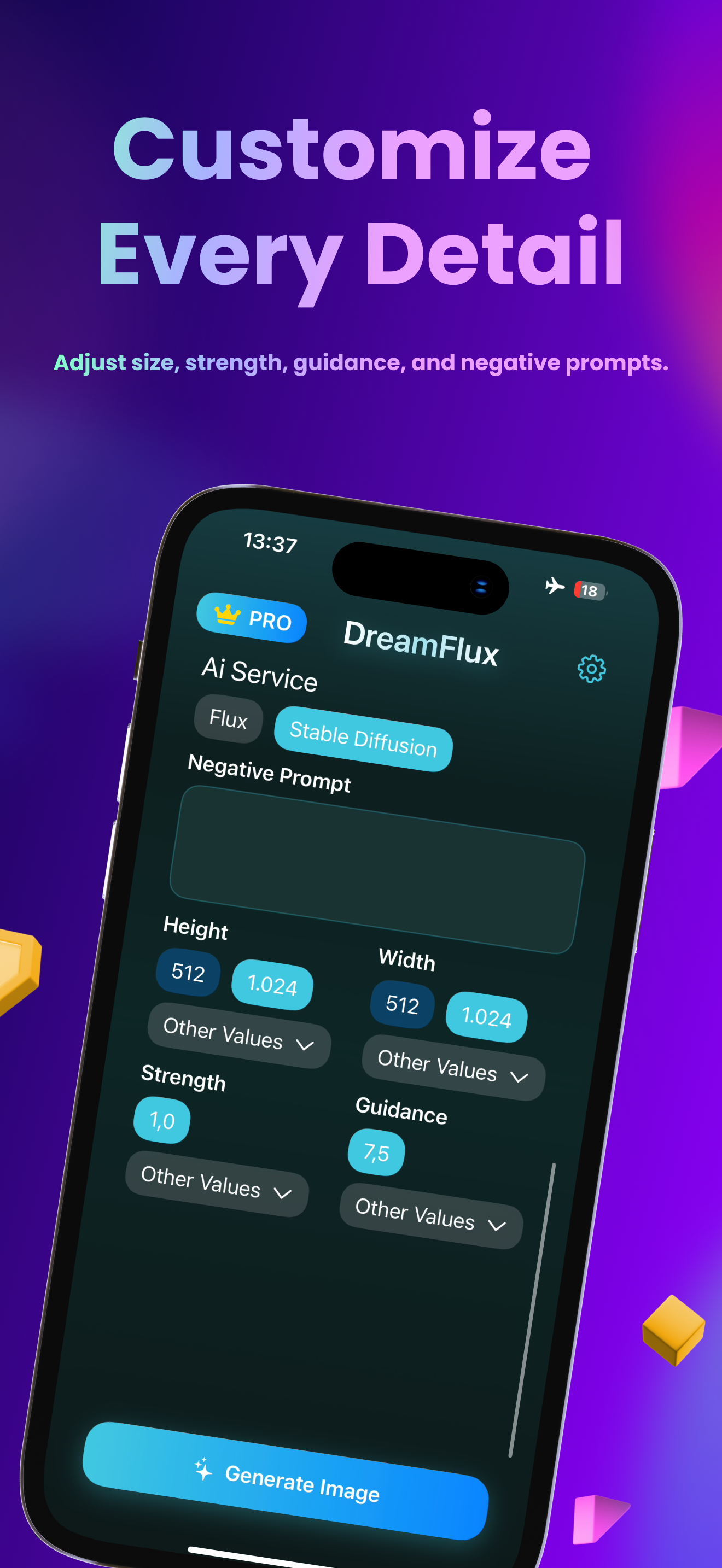 DreamFlux Stable Diffusion Mode – Full Creative Control